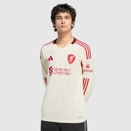 Camisa adidas Liverpool 2025/26 II Manga Longa na TSN Sports