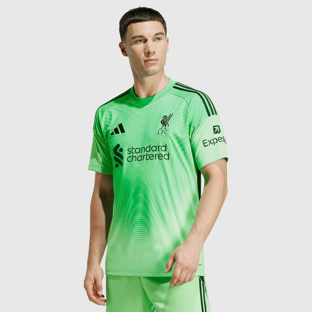 Camisa adidas Liverpool 2025/26 Goleiro I na TSN Sports