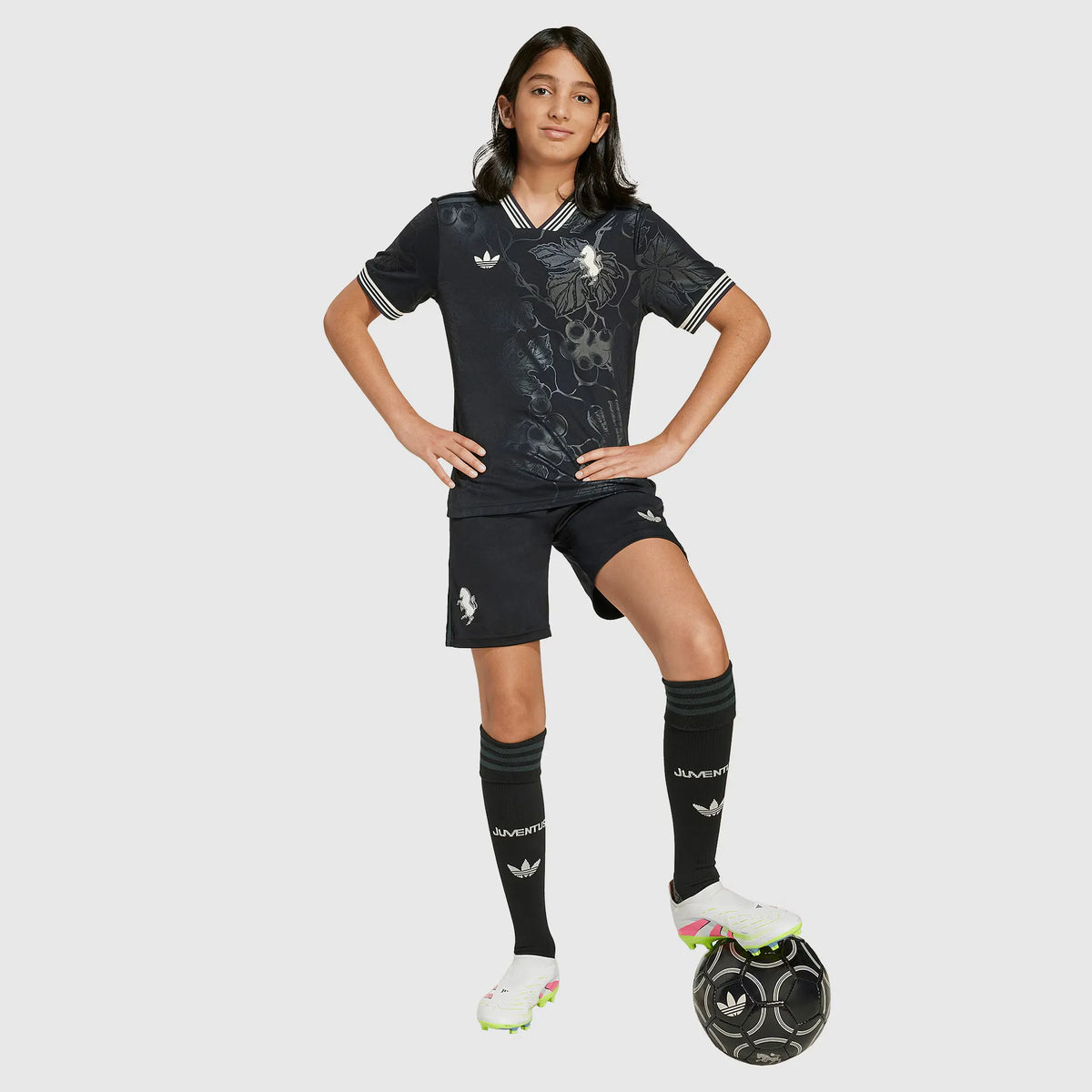 Conjunto Infantil Adidas Juventus 2025/26 III Torcedor na TSN Sports