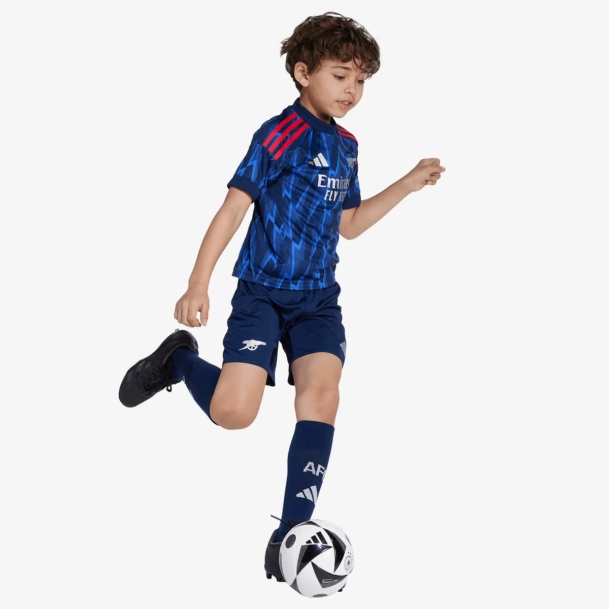 Conjunto Infantil adidas Arsenal 2025/26 II na TSN Sports