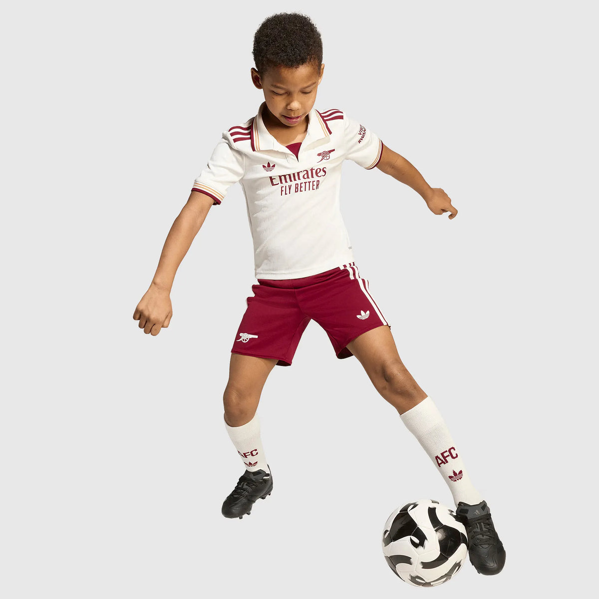 Conjunto Infantil adidas Arsenal 2025/26 III na TSN Sports