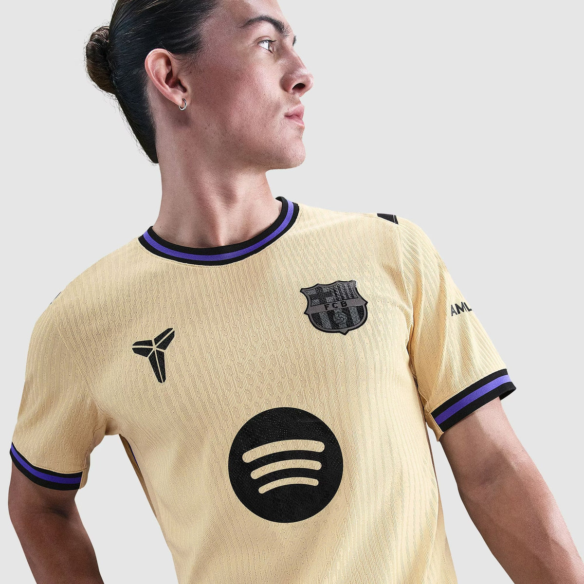 Camisa Nike Barcelona 2025/26 II Jogador, vista de frente