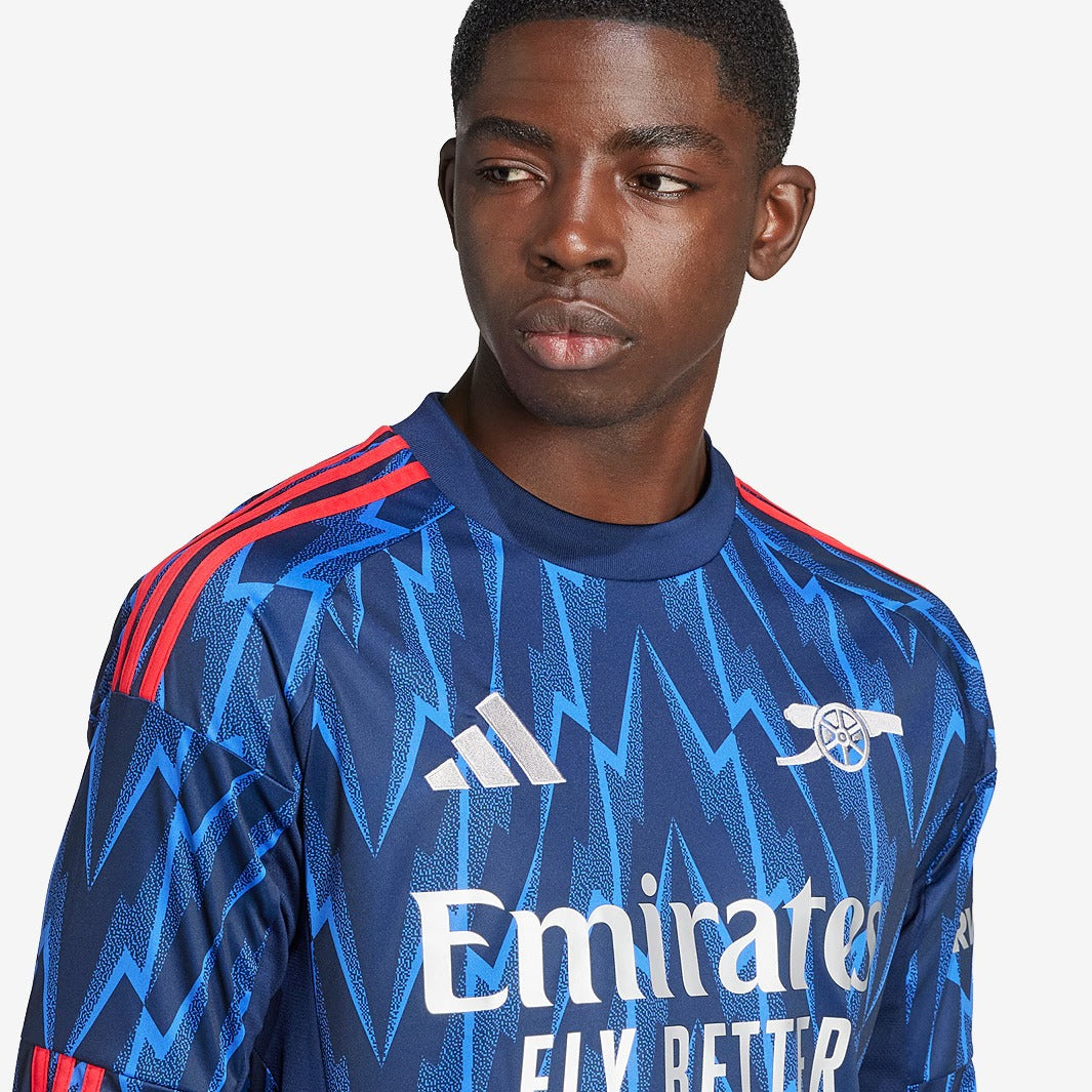 Camisa adidas Arsenal 2025/26 II Manga Longa na TSN Sports