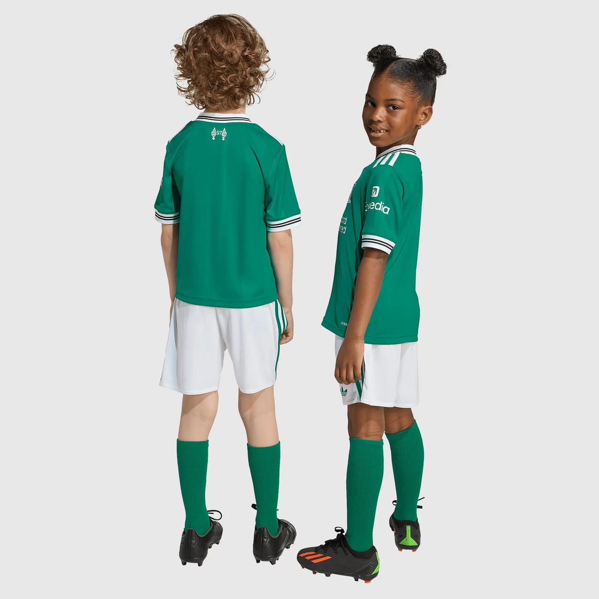 Conjunto Infantil adidas Liverpool 2025/26 III na TSN Sports