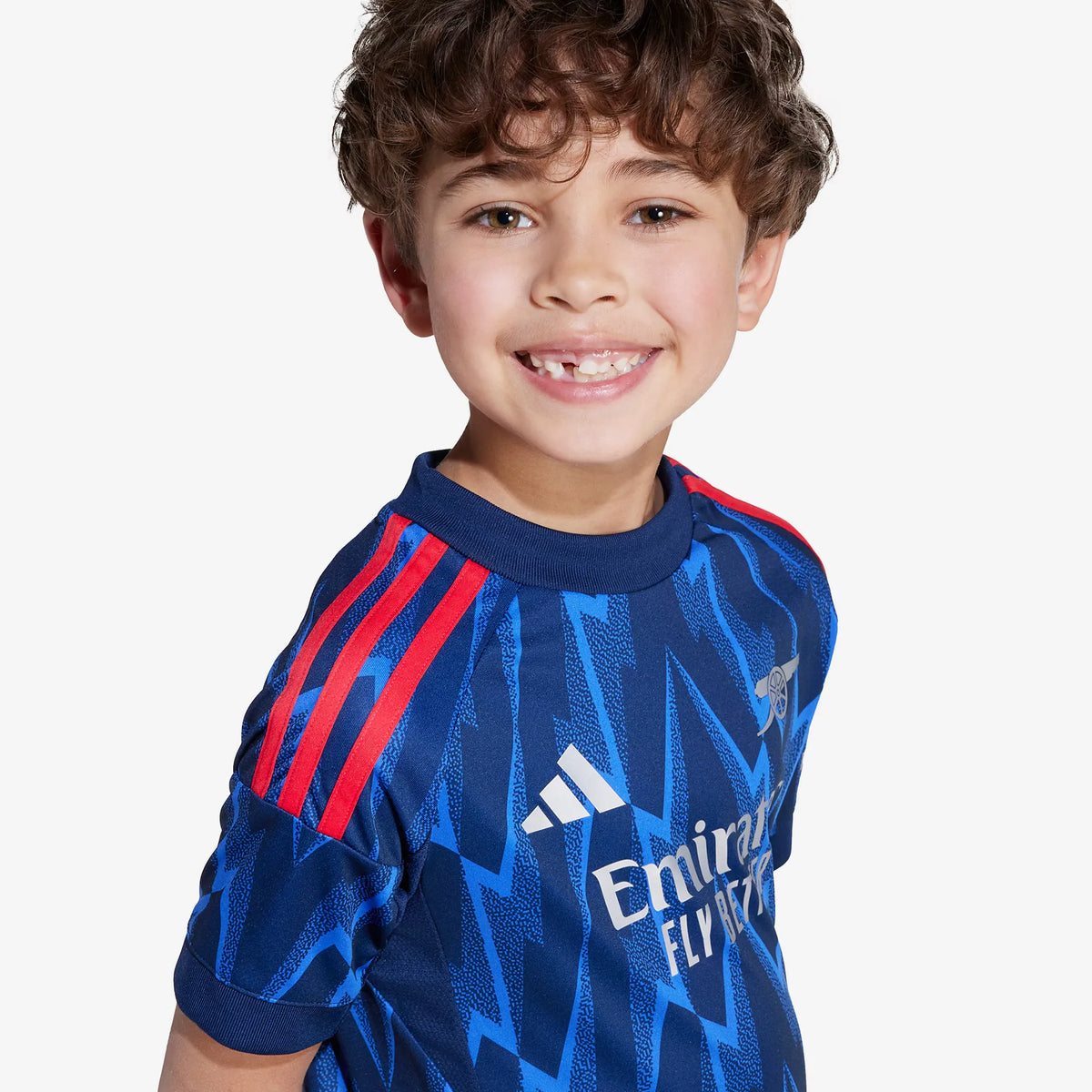 Conjunto Infantil adidas Arsenal 2025/26 II na TSN Sports