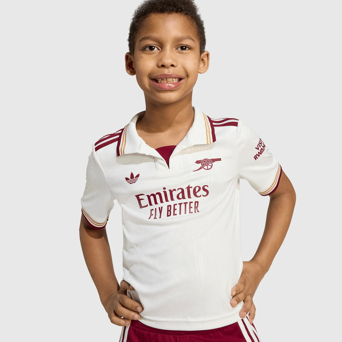 Conjunto Infantil adidas Arsenal 2025/26 III na TSN Sports