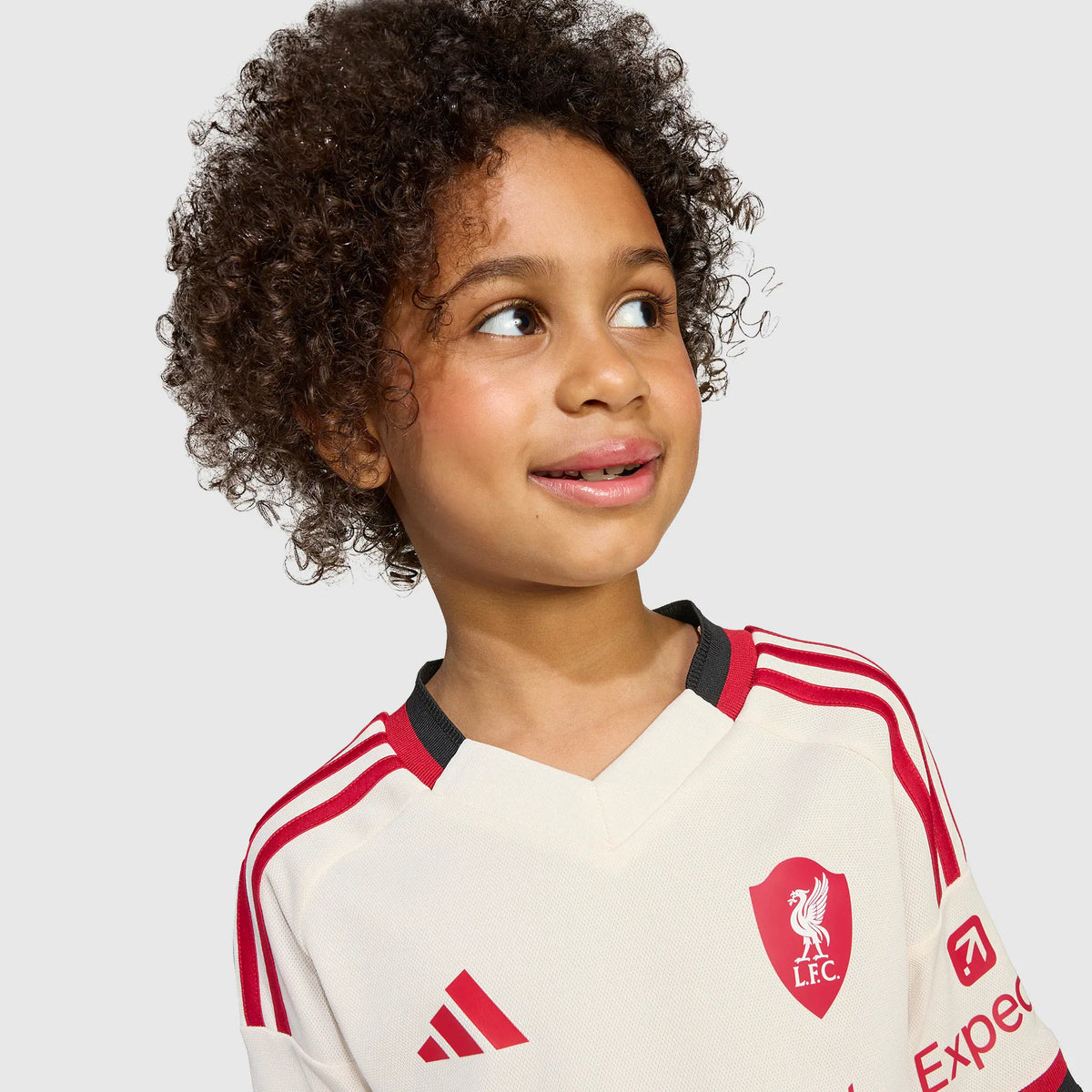 Conjunto Infantil adidas Liverpool 2025/26 II na TSN Sports