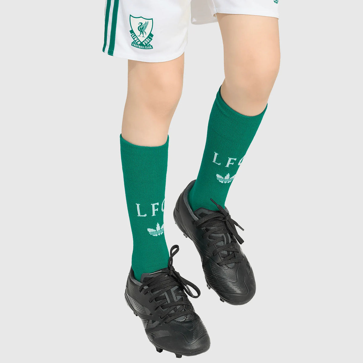 Conjunto Infantil adidas Liverpool 2025/26 III na TSN Sports