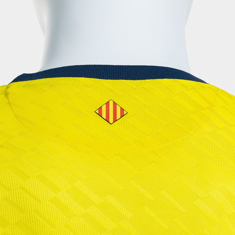 Camisa Joma Villareal 2025/26 I, detalhe da manga
