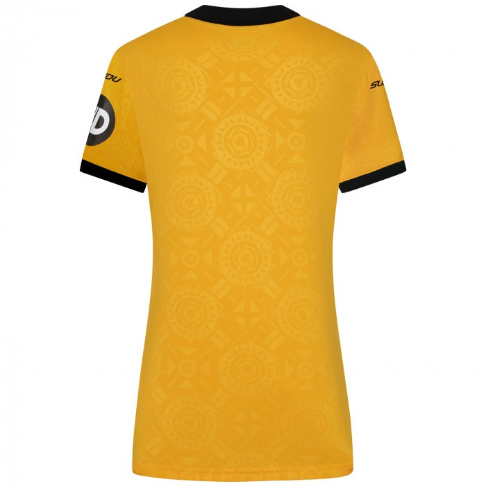 Camisa Feminina Wolves 2025/26 I, vista de costas