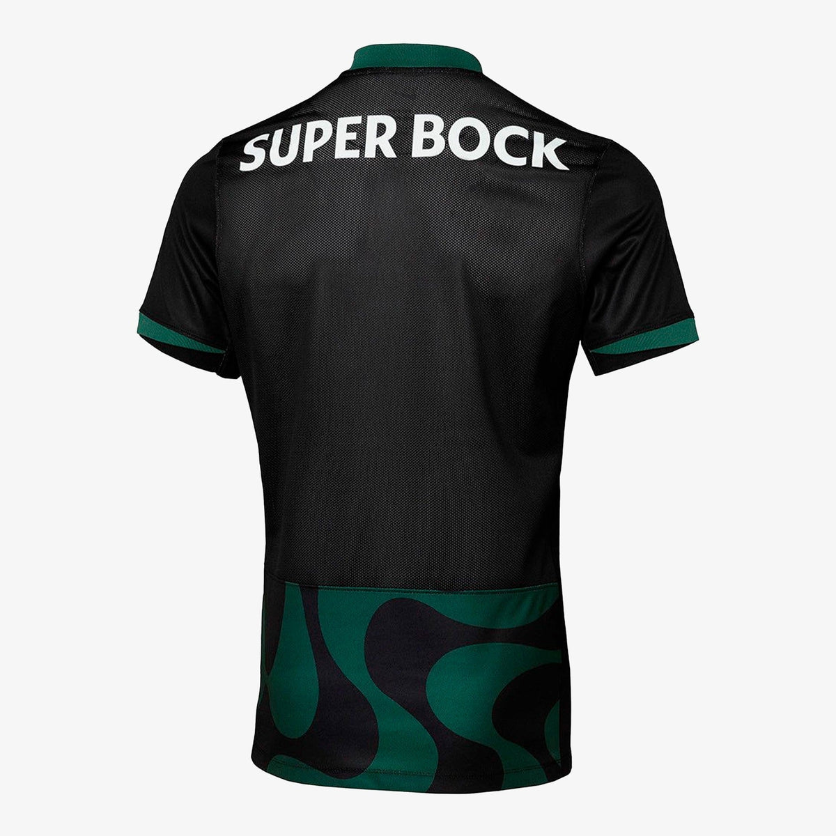 Camisa Sporting 2025/26 II Preta, vista de frente