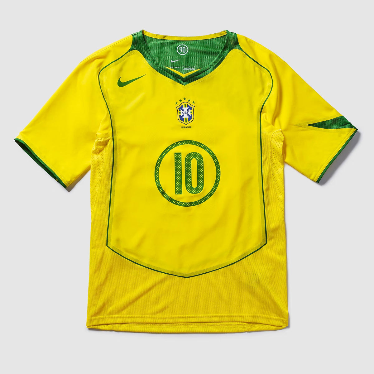 Camisa Nike Brasil Reedição Total 90 Ronaldinho Masculina na TSN Sports