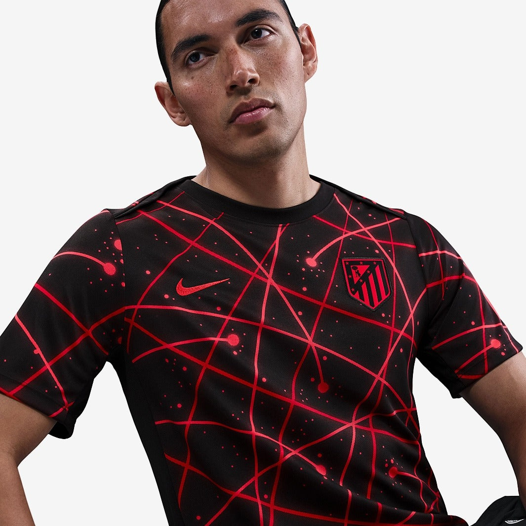 Camisa Nike Atlético de Madrid 2025/26 Pré-Jogo na TSN Sports