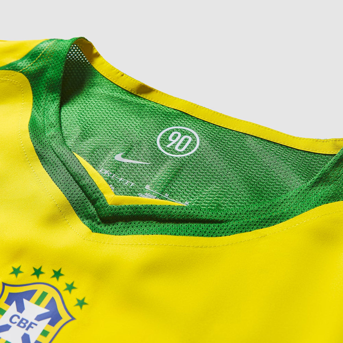 Camisa Nike Brasil Reedição Total 90 Ronaldinho Masculina na TSN Sports