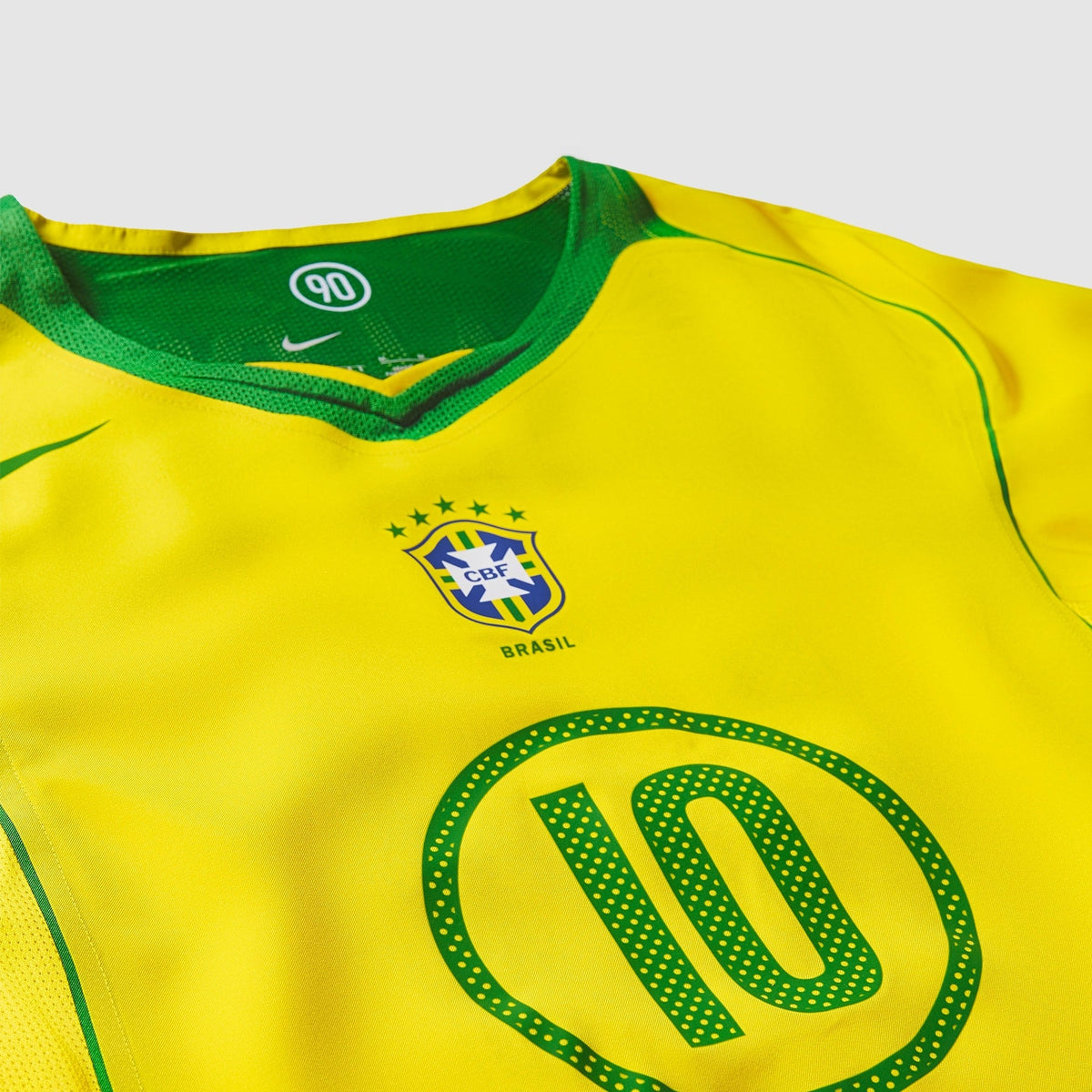 Camisa Nike Brasil Reedição Total 90 Ronaldinho Masculina na TSN Sports