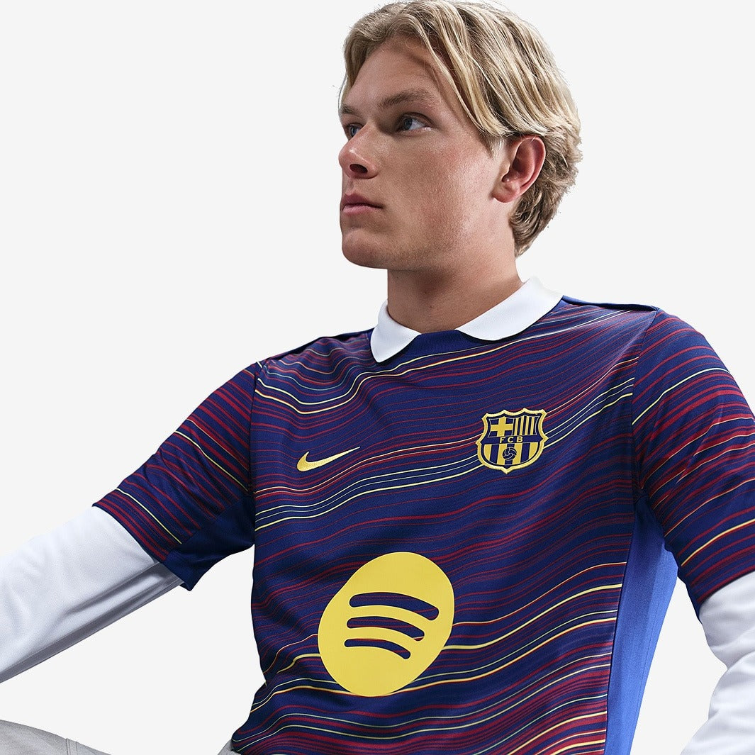 Camisa Nike Barcelona 2025/26 Pré-Jogo na TSN Sports