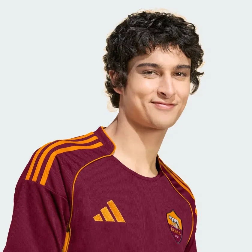 Camisa adidas AS Roma 2025/26 I na TSN Sports