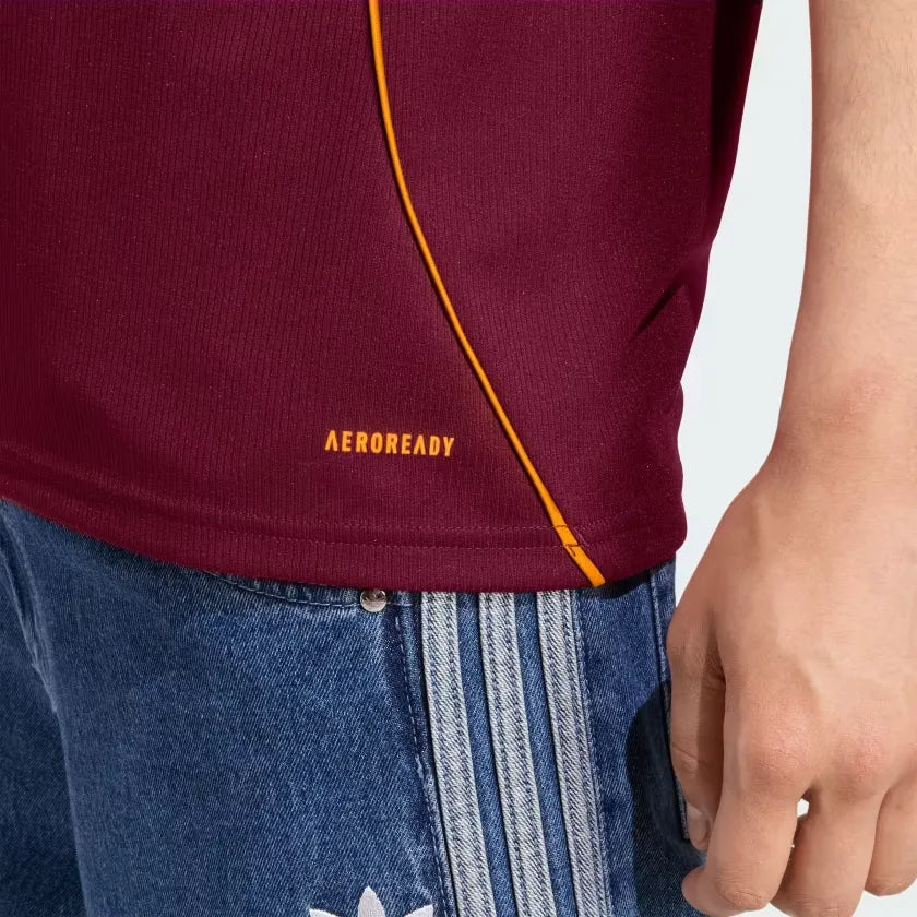 Camisa adidas AS Roma 2025/26 I na TSN Sports
