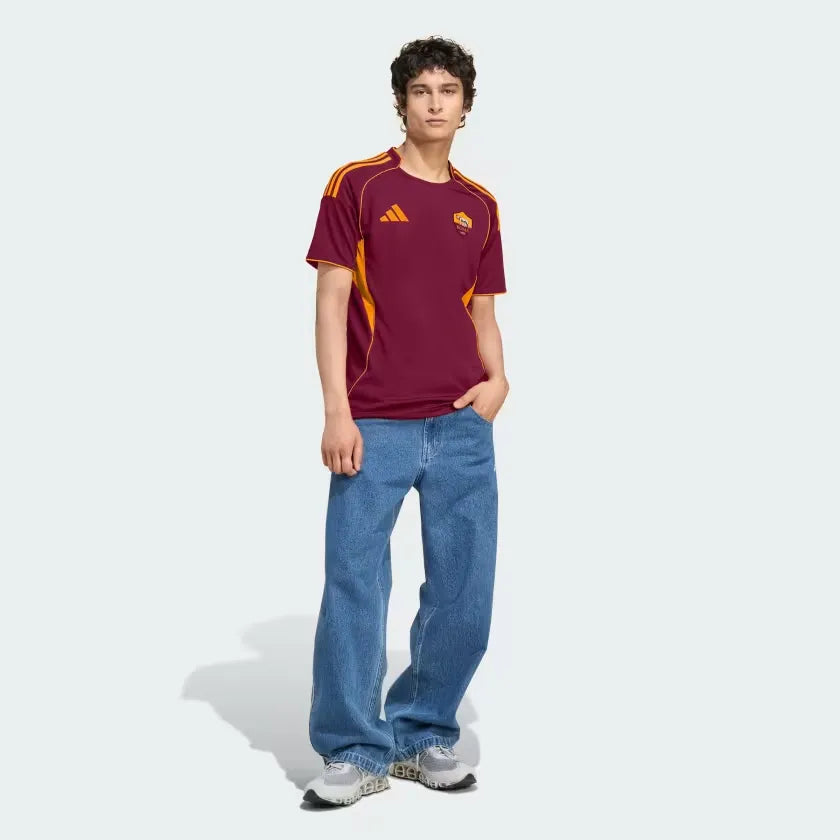 Camisa adidas AS Roma 2025/26 I na TSN Sports