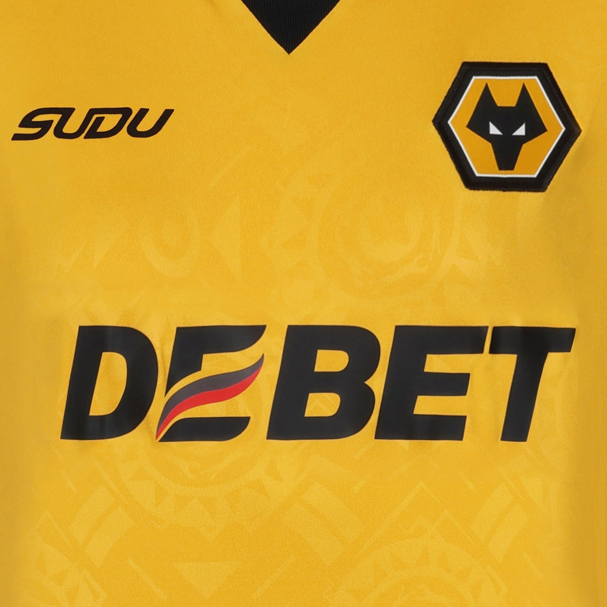 Camisa Feminina Wolves 2025/26 I, detalhe do tecido