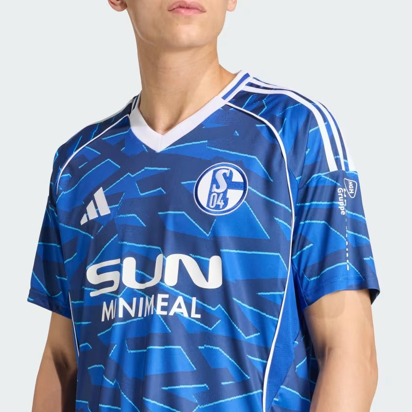 Camisa adidas FC Schalke 04 2025/26 I na TSN Sports