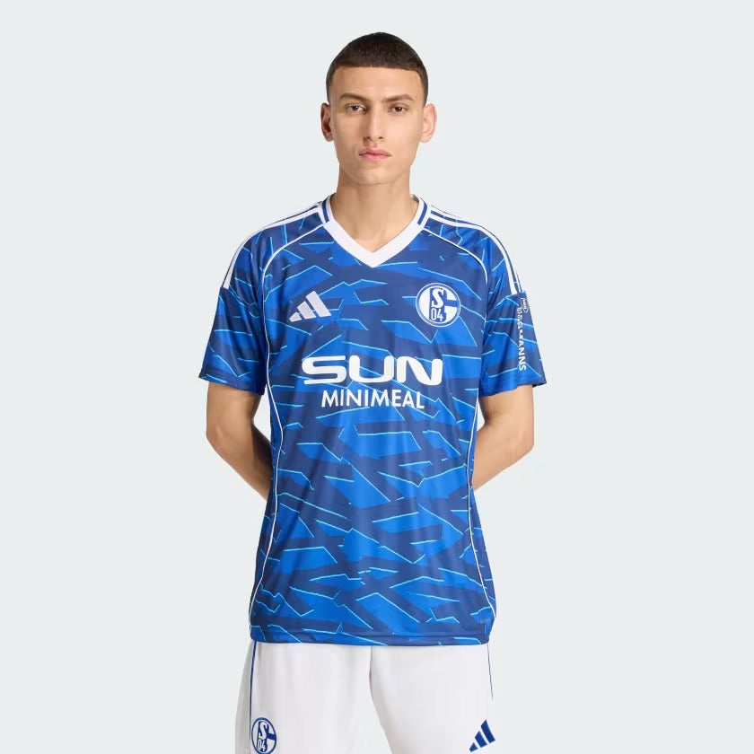 Camisa adidas FC Schalke 04 2025/26 I na TSN Sports
