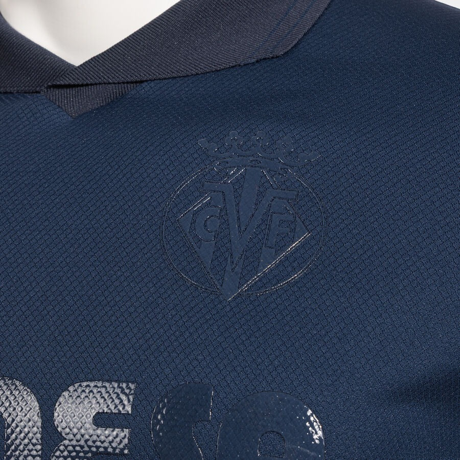 Camisa Joma Villareal 2025/26 III, detalhe da gola