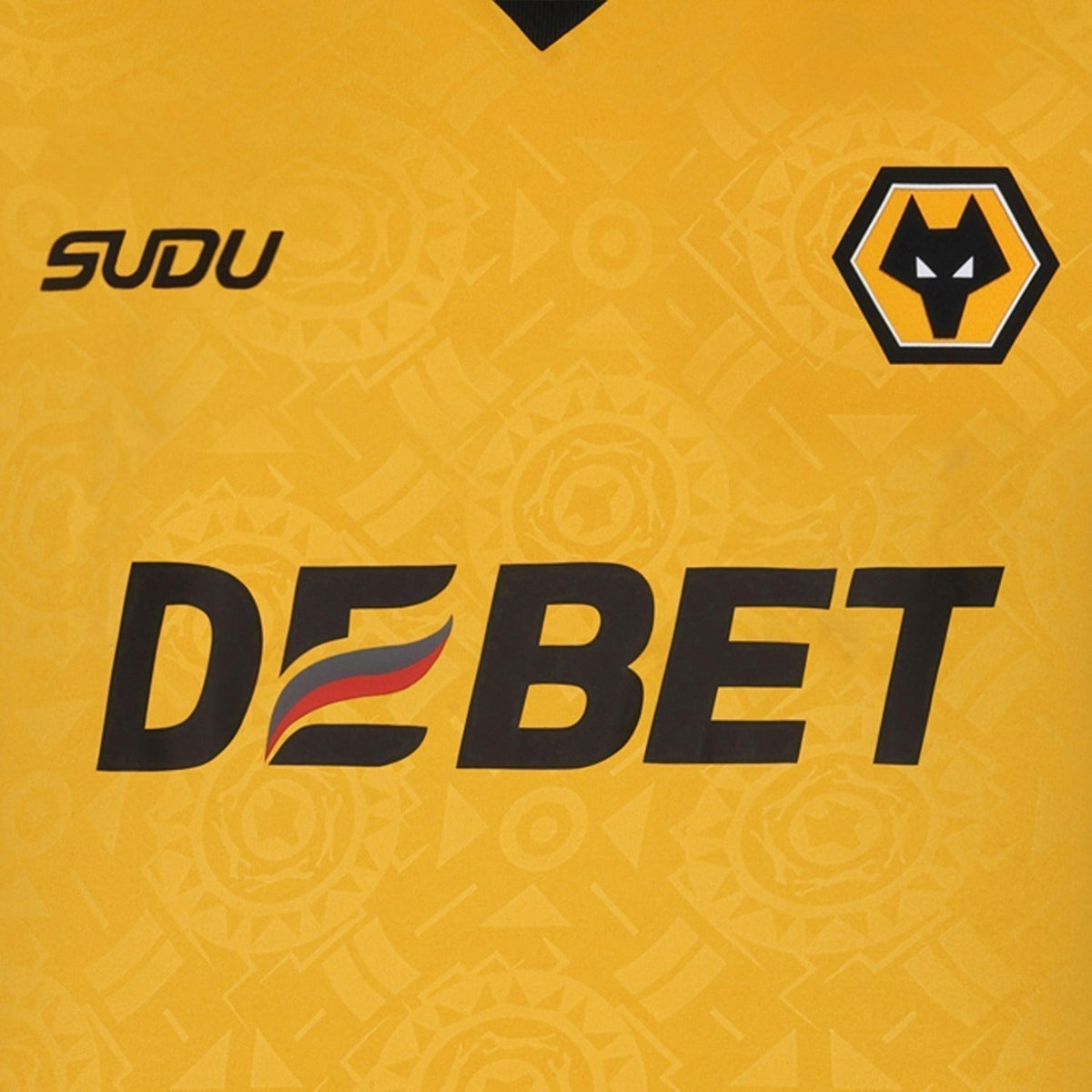 Camisa Wolves 2025/26 I, detalhe da manga