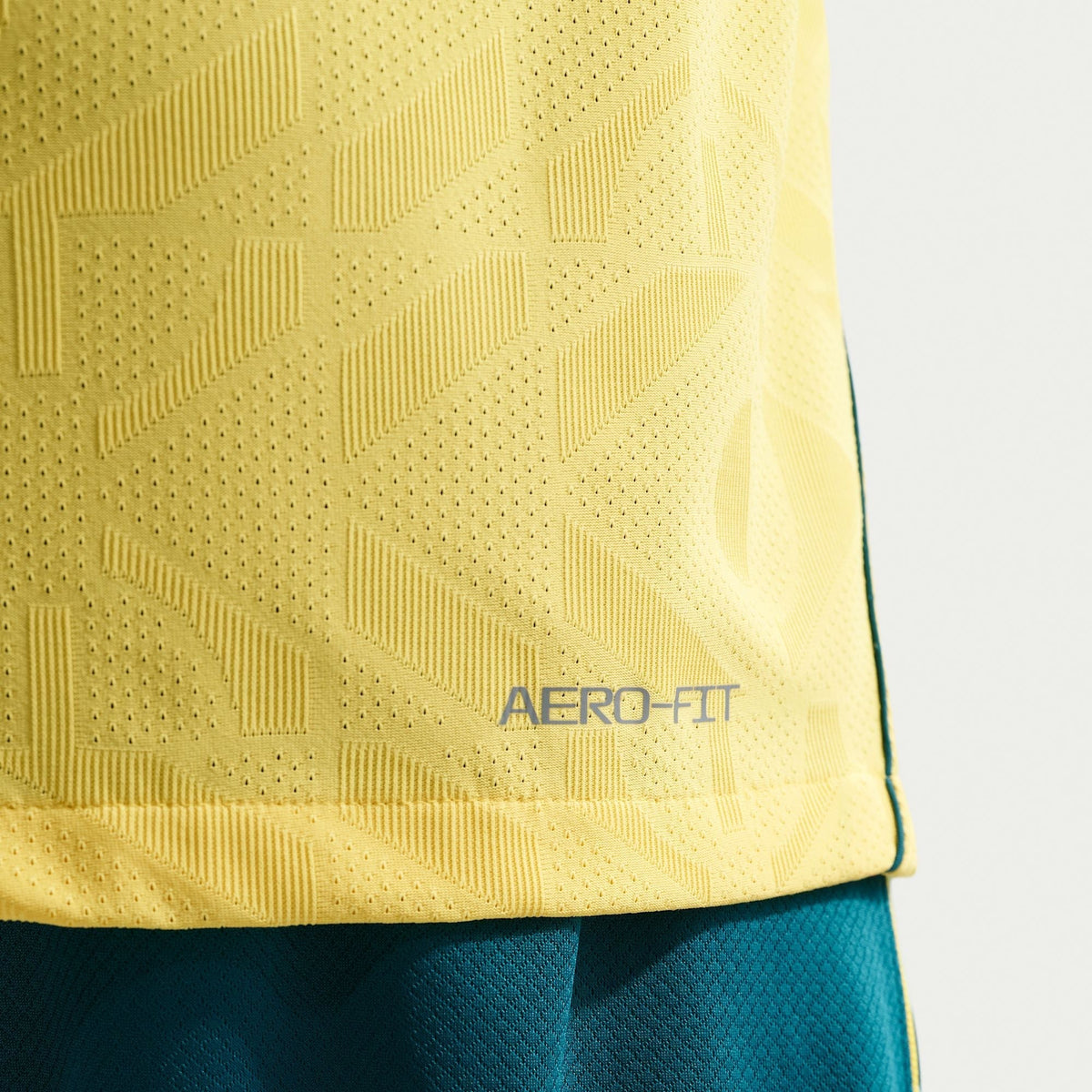Camisa Seleção Brasileira Jogador 2026/27 I, detalhe do tecido