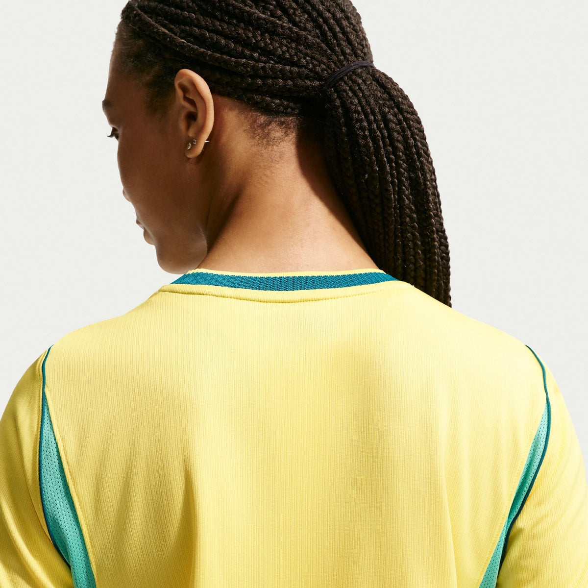 Camisa Feminina Seleção Brasileira 2026/27 I, vista de frente