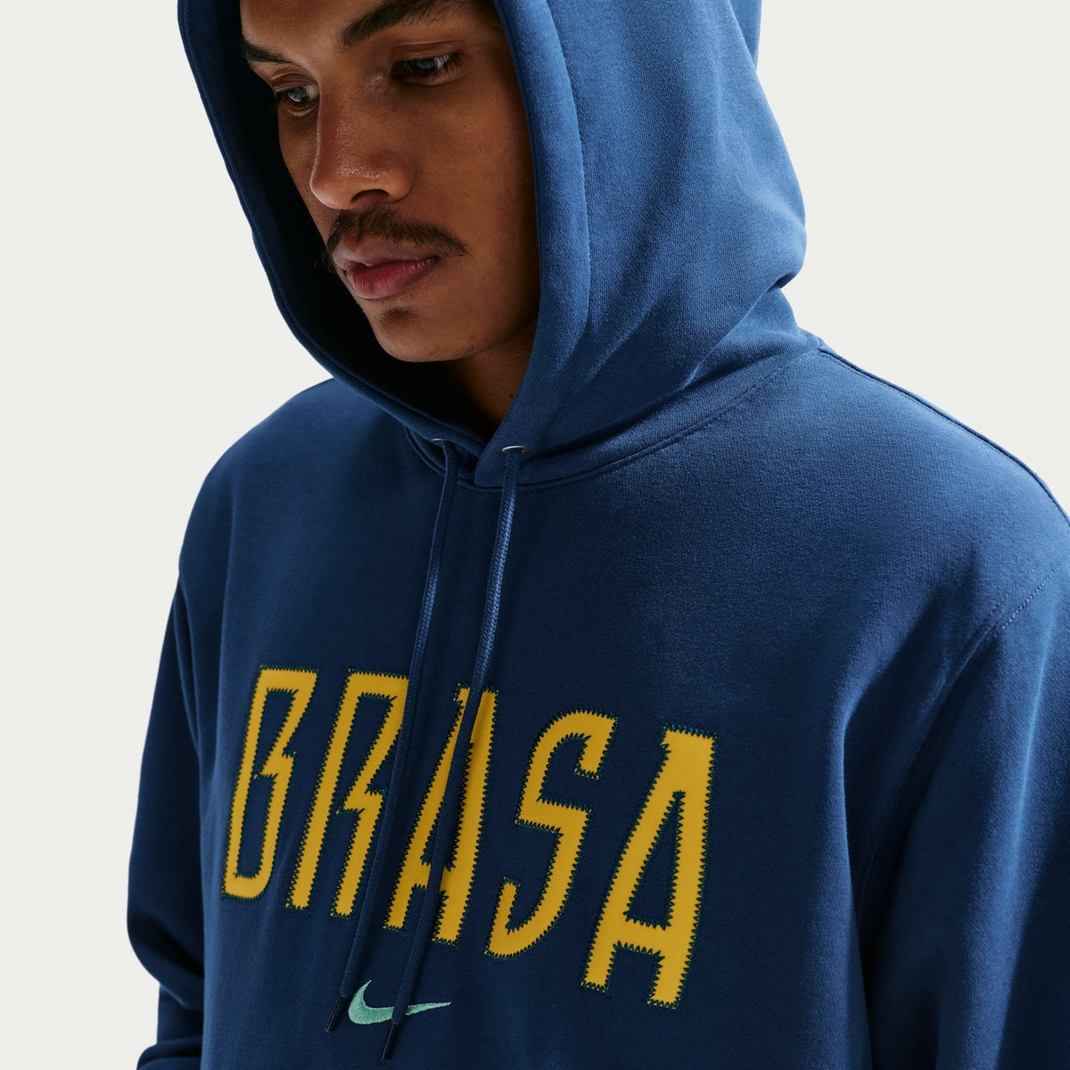 Moletom Brasil Fleece Masculino, vista de costas