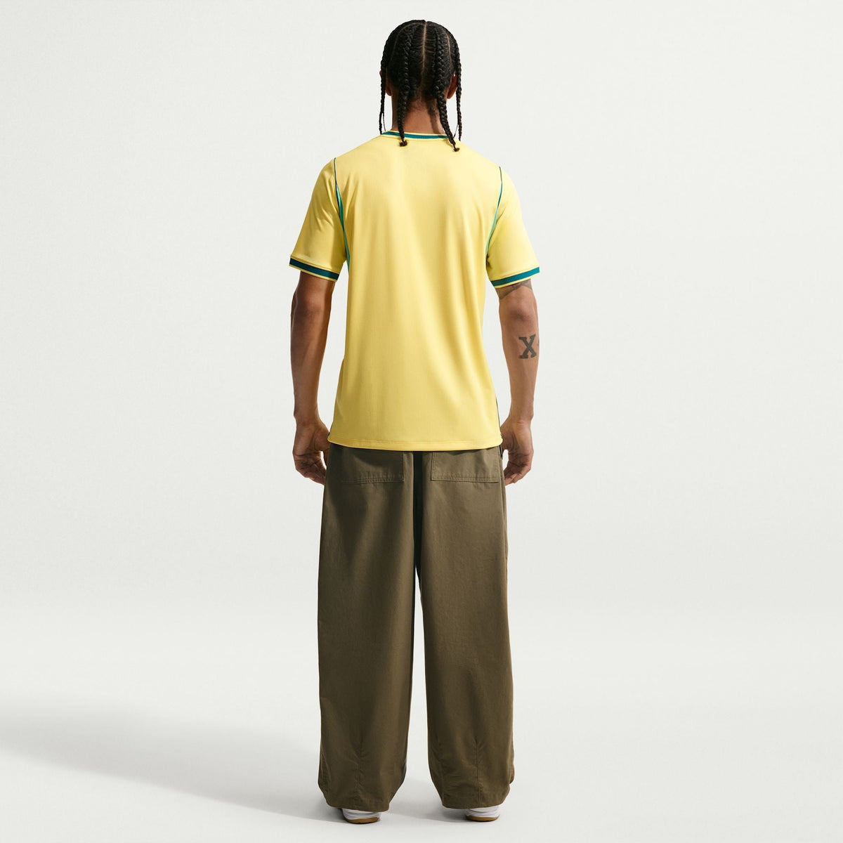 Camisa Seleção Brasileira 2026/27 I, detalhe da gola