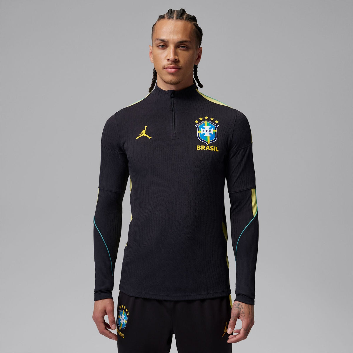 Conjunto de Treino Brasil 2026/27 Preto na TSN Sports