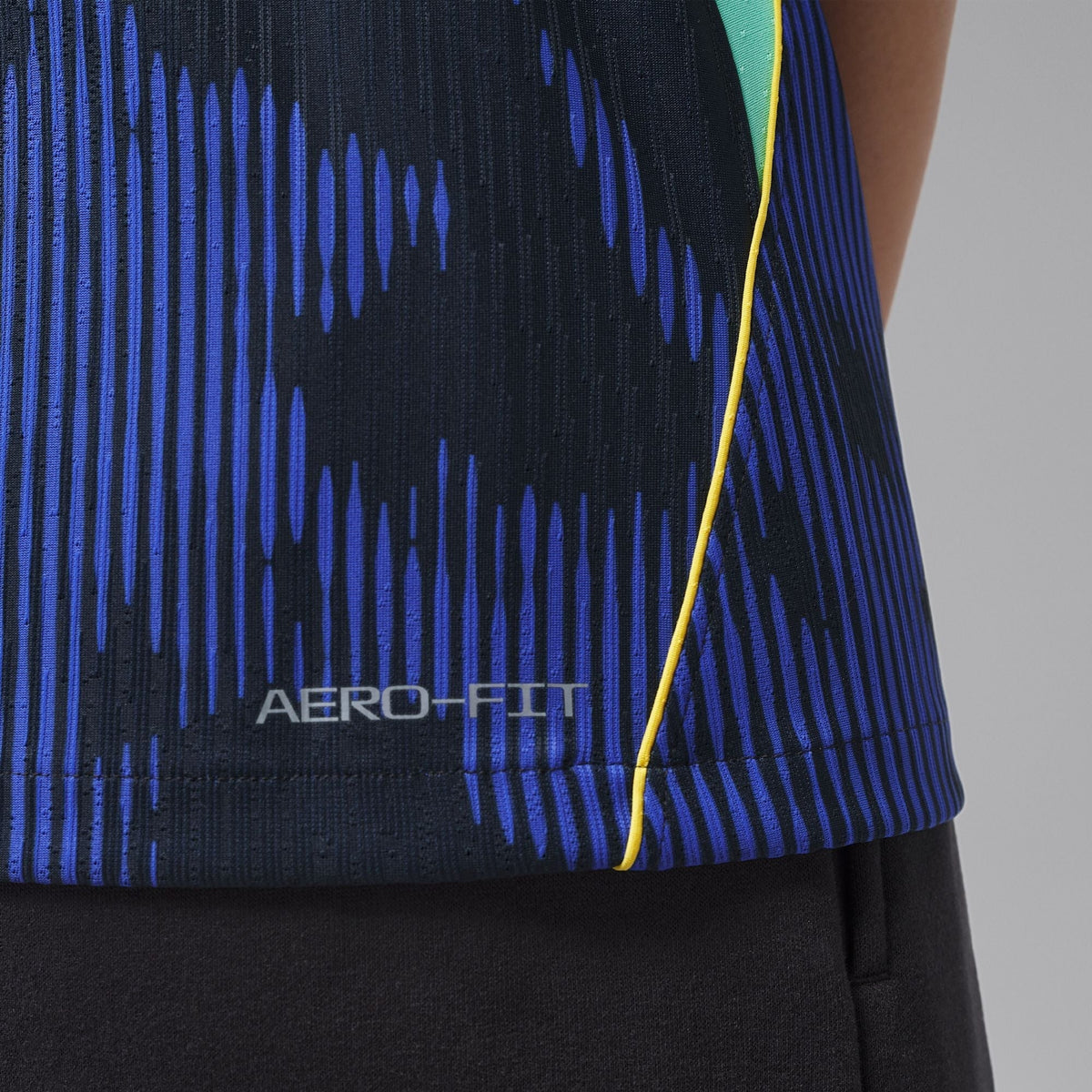 Camisa Feminina Seleção Brasileira 2026/27 II, detalhe do tecido