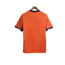 Camisa Seleção da Holanda I 24/25 - Torcedor  Masculina - Laranja com detalhes em azul