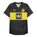 Camisa Borussia Dortmund II 24/25 - Torcedor  - Preta com detalhes em amarelo