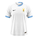 Camisa Seleção do Uruguai II 24/25 - Torcedor  Masculina - Branca com detalhes em azul