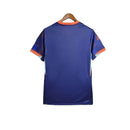 Camisa Seleção da Holanda II 24/25 - Torcedor  Masculina - Azul com detalhes em laranja