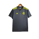 Camisa Retrô Flamengo III 2019/2020 -  Masculina - Cinza com detalhes em amarelo