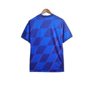 Camisa Seleção da Croácia II 24/25 - Torcedor  Masculina - Azul com detalhes em vermelho