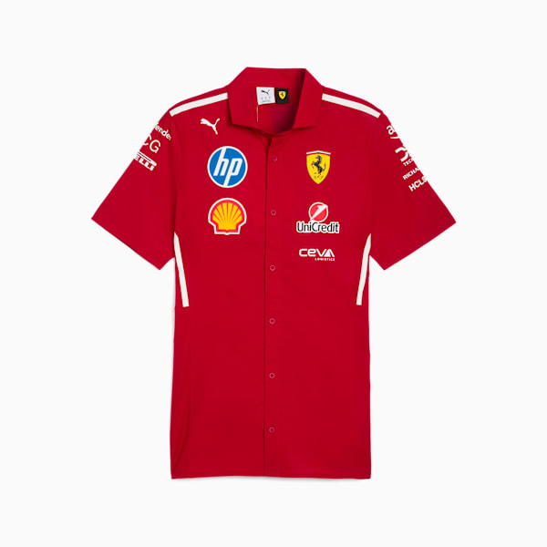 Camisa Scuderia Ferrari 2025 Team Masculina na TSN Sports