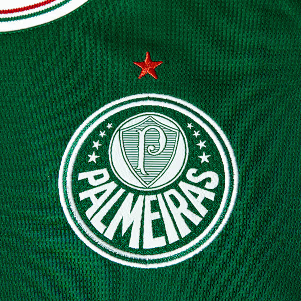Conjunto Infantil Palmeiras 2026/27 I, vista de frente
