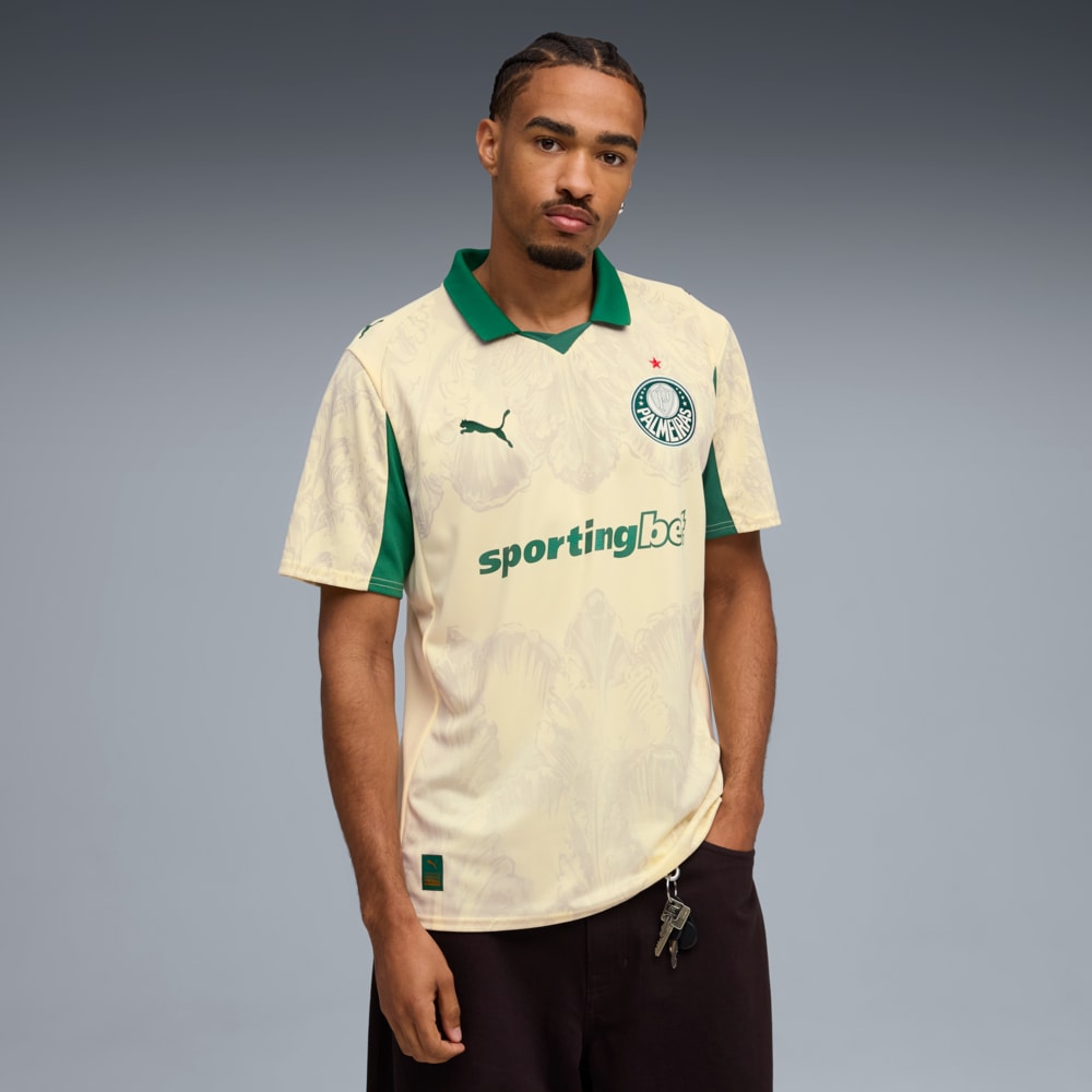 Camisa Puma Palmeiras x KidSuper 2025/26, vista de costas
