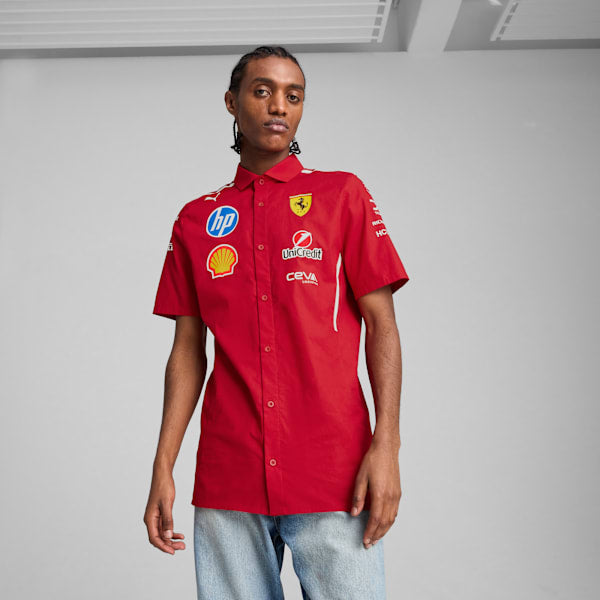 Camisa Scuderia Ferrari 2025 Team Masculina na TSN Sports