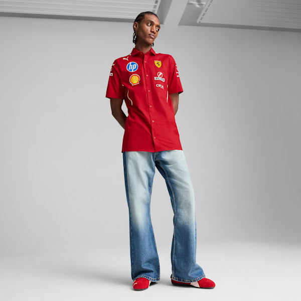 Camisa Scuderia Ferrari 2025 Team Masculina na TSN Sports
