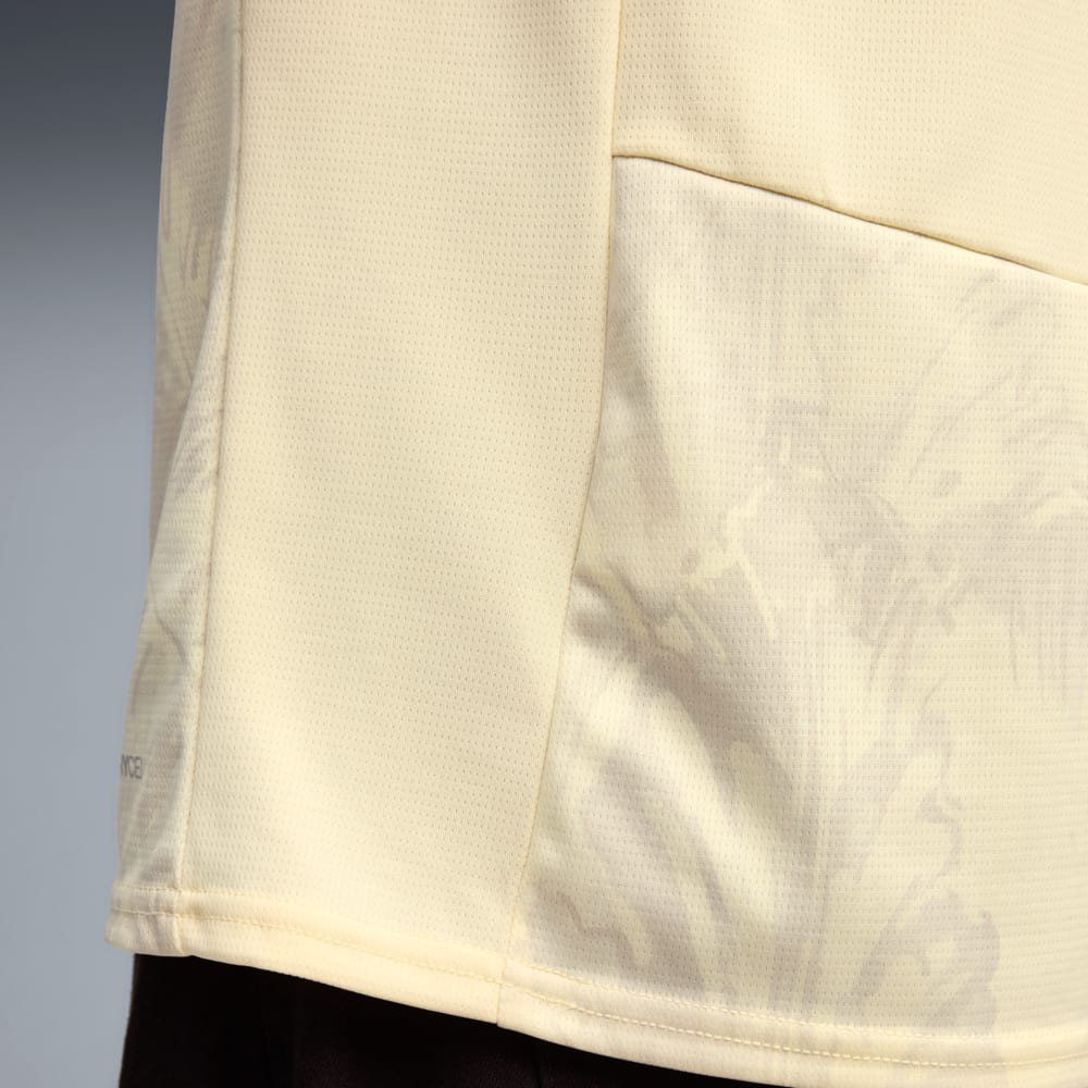 Camisa Puma Palmeiras x KidSuper 2025/26, detalhe do tecido