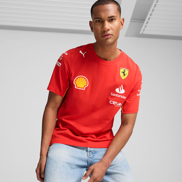 Camiseta Scuderia Ferrari Team Masculina na TSN Sports