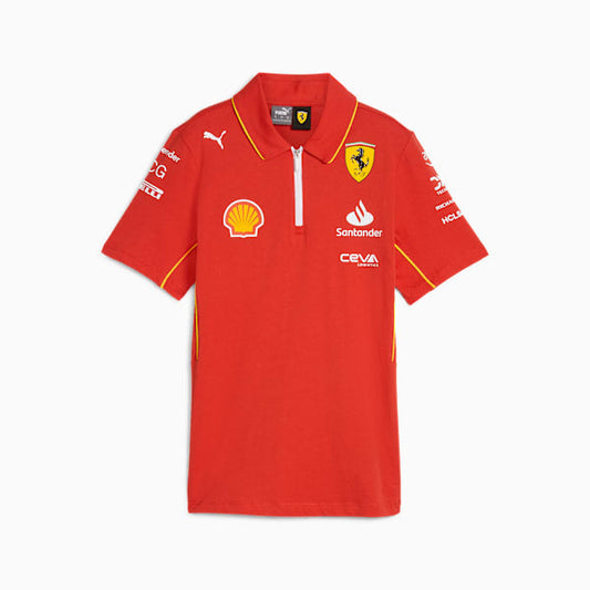 Camisa Polo Scuderia Ferrari Team Feminina na TSN Sports