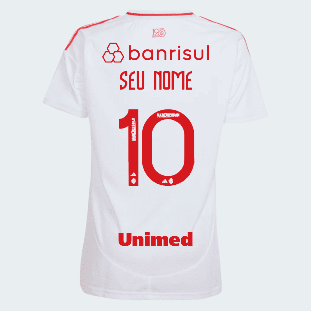 Camisa Feminina adidas Internacional 2025/26 II Com Patrocínios na TSN Sports