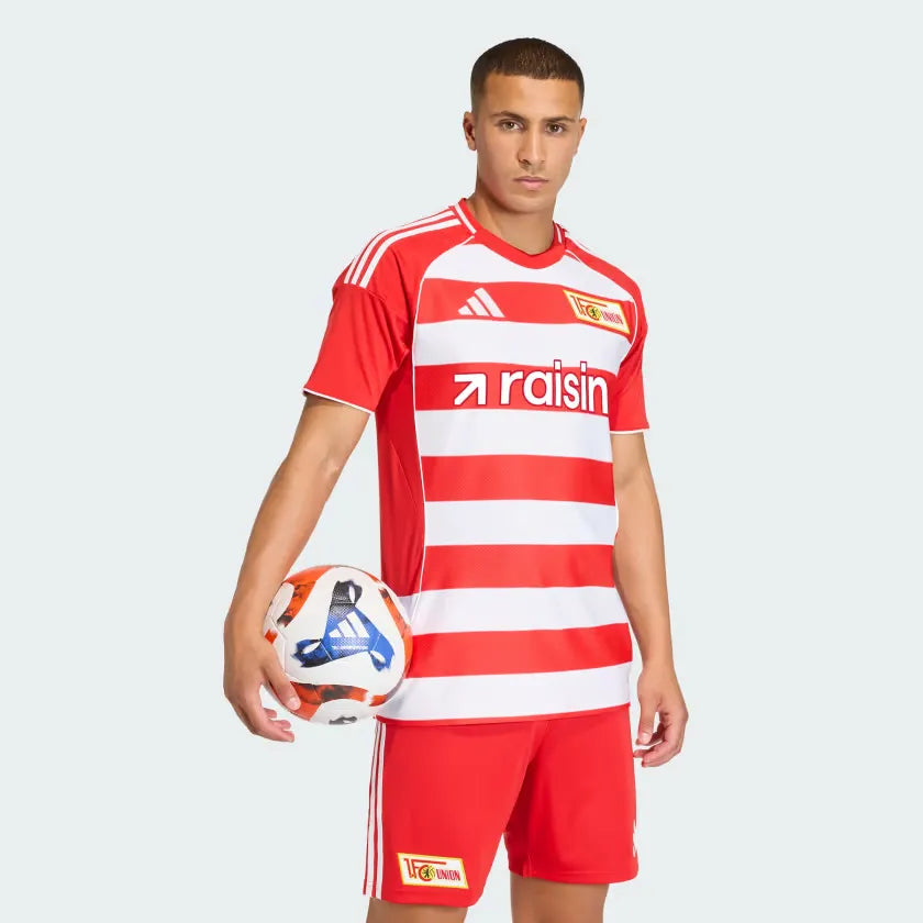 Camisa adidas 1. FC Union Berlin 2025/26 I na TSN Sports